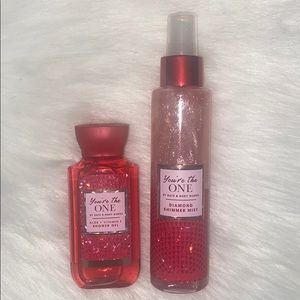 Bath and body works Mist and shower gel